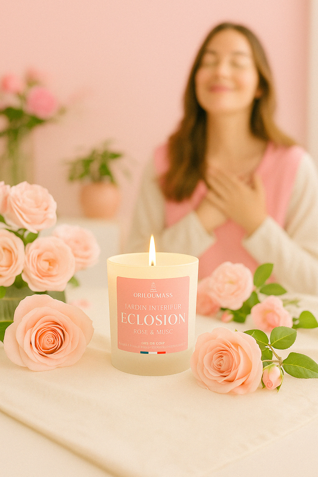 Bougie Éclosion - Se reconnecter à soi avec tendresse